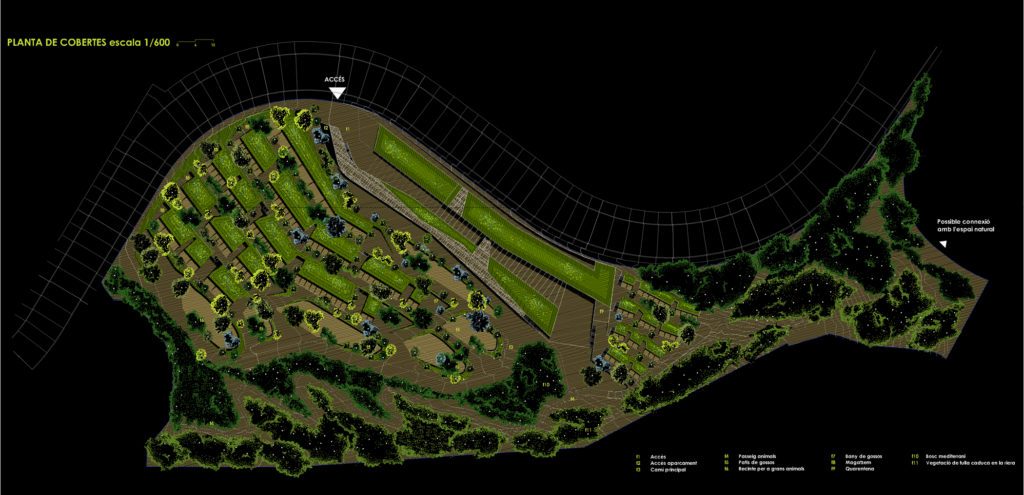 Montjuic Planta Cubiertas 150ppp