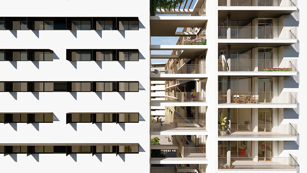 ALZADO ESTE Y GRIETA